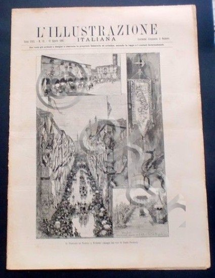 L'illustrazione Italiana - Il principe di Napoli - N° 32 …
