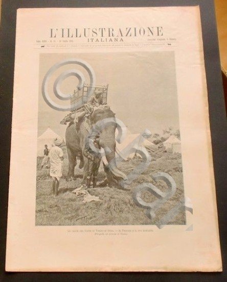 L'illustrazione Italiana - Il Principe e il suo elefante - …