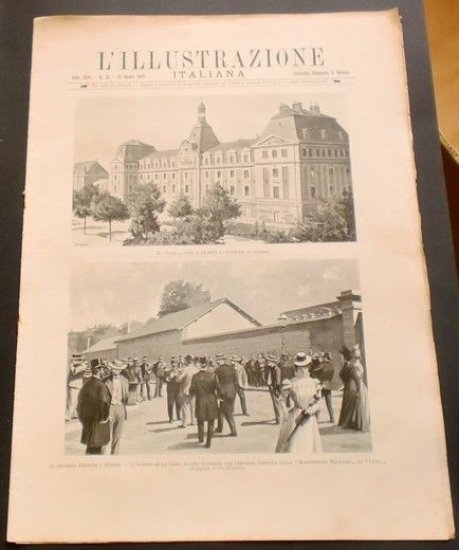 L'illustrazione Italiana - Il processo Dreyfus a Rennes - N° 33 - Agosto 1899