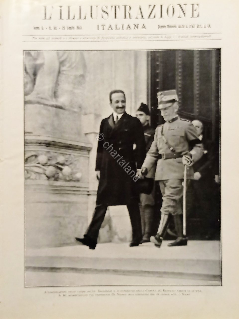 L'illustrazione Italiana - Il Re e Presidente De Nicola - …