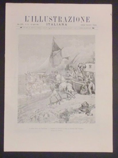 L'illustrazione Italiana - Il Sabato Santo nel Salernitano - N° 15 - Aprile 1900