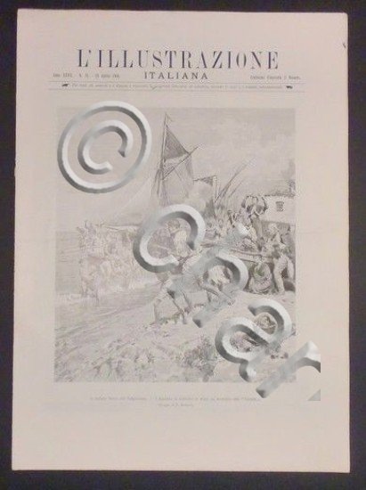 L'illustrazione Italiana - Il Sabato Santo nel Salernitano - N° …