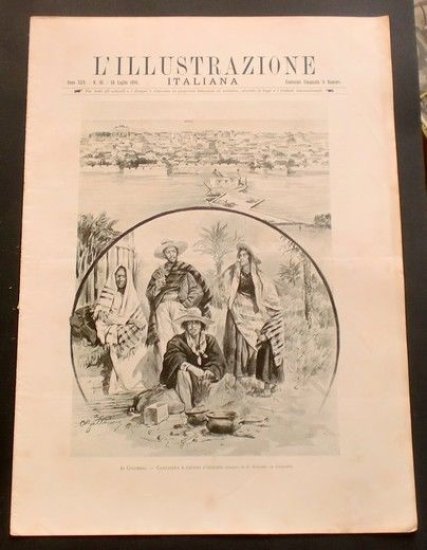 L'illustrazione Italiana - In Columbia - Cartagena - N° 30 - Luglio 1898