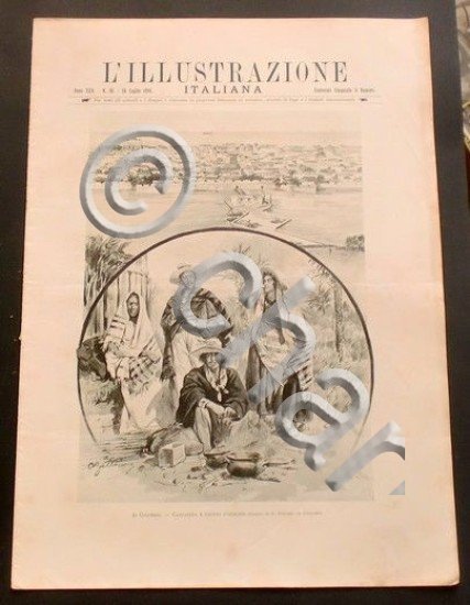 L'illustrazione Italiana - In Columbia - Cartagena - N° 30 …