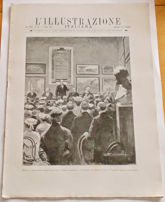 L'illustrazione Italiana - Inaugurazione Pinacoteca Brera - N° 23 - Giugno 1903