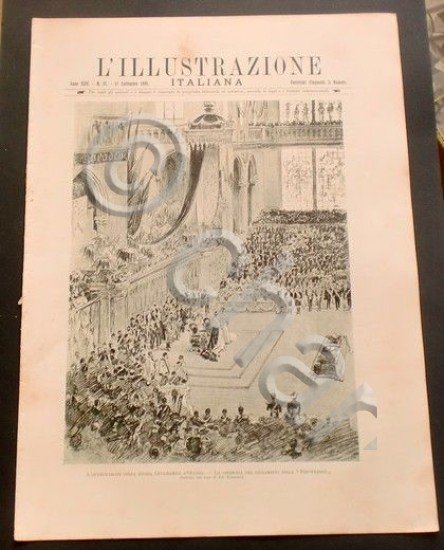 L'illustrazione Italiana - Incoronazione Guglielmina - N° 37 - Settembre …