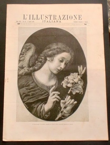 L'illustrazione Italiana - L'Arcangelo Gabriele - N° 14 - Aprile …