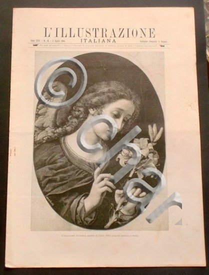 L'illustrazione Italiana - L'Arcangelo Gabriele - N° 14 - Aprile …