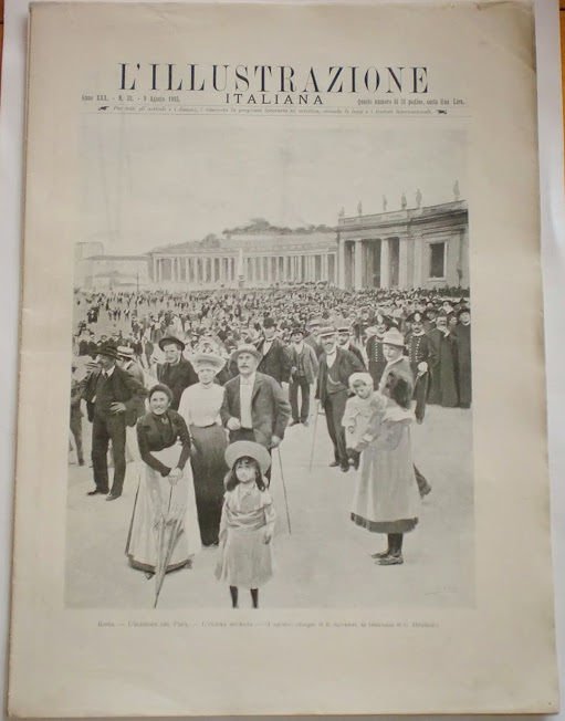 L'illustrazione Italiana - L'elezione del Papa - N° 32 - Agosto 1903