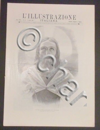 L'illustrazione Italiana - La Cena in Emaus - N° 14 …