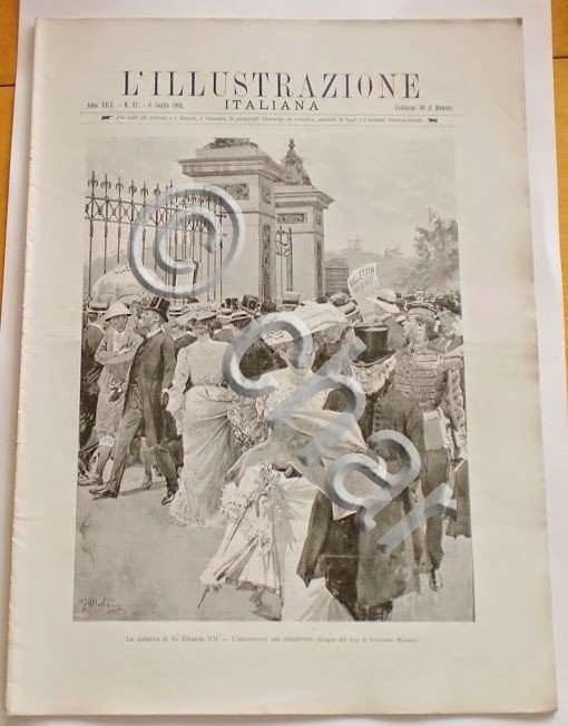 L'illustrazione Italiana - La malattia di Re Edoardo VII - …