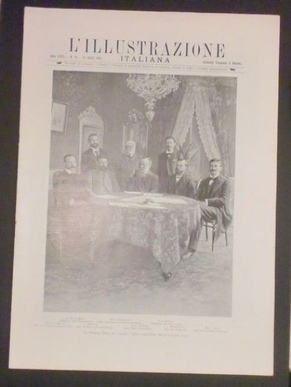 L'illustrazione Italiana - La Missione Boera Salone 