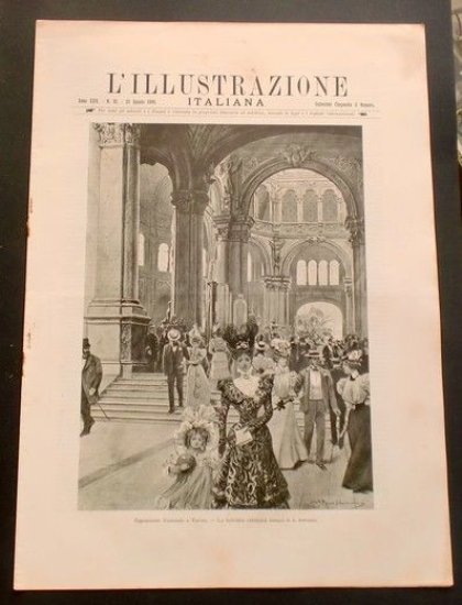 L'illustrazione Italiana - La rotonda centrale - N° 35 - …