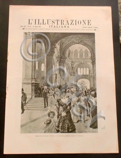 L'illustrazione Italiana - La rotonda centrale - N° 35 - …