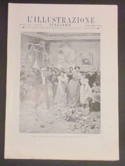 L'illustrazione Italiana - La rottura della Pignatta - N° 13 - Aprile 1900