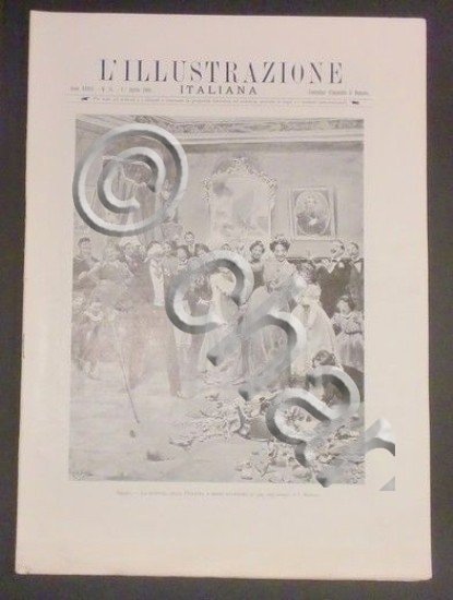 L'illustrazione Italiana - La rottura della Pignatta - N° 13 …