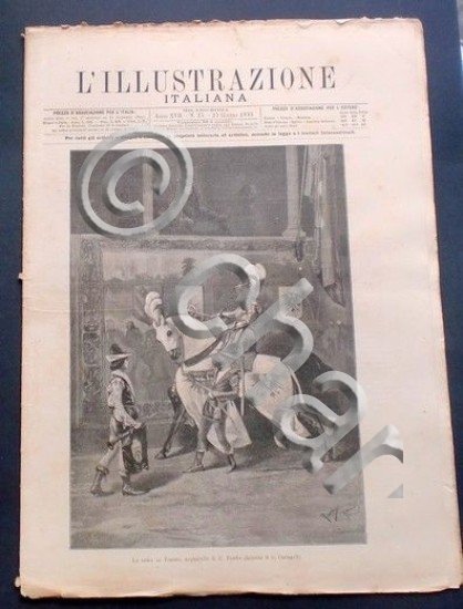 L'illustrazione Italiana - La sfida al Torneo - N° 25 …