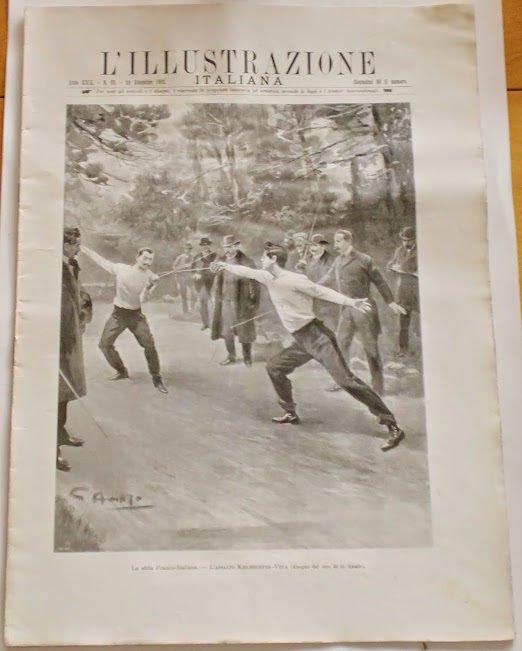 L'illustrazione Italiana - La sfida Franco-Italiana - N° 52 - Dicembre 1902