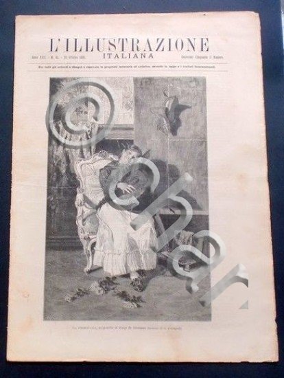 L'illustrazione Italiana - La Strimpellata - N° 43 - Ottobre …