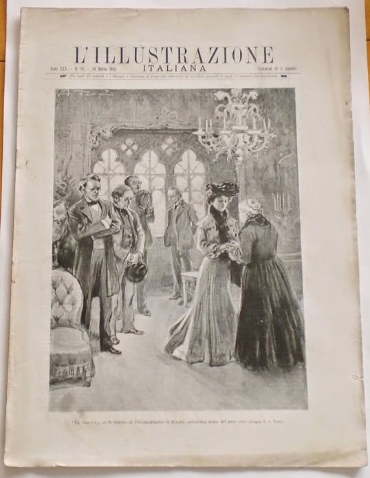 L'illustrazione Italiana - La Vedova di R. Simoni - N° 12 - Marzo 1903