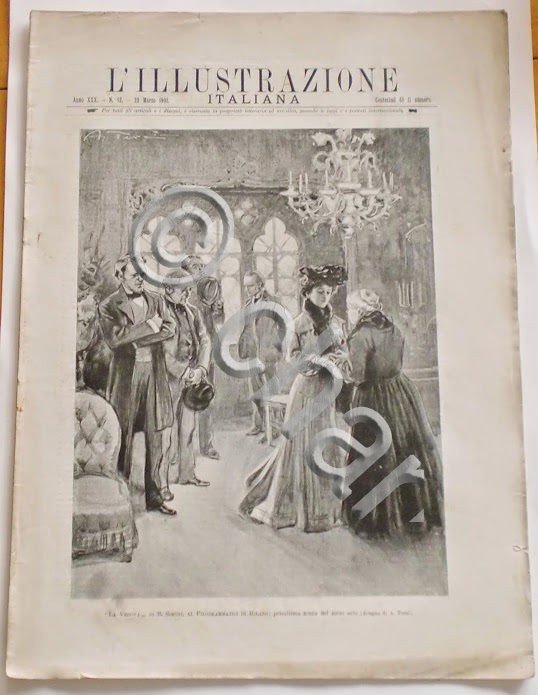 L'illustrazione Italiana - La Vedova di R. Simoni - N° …