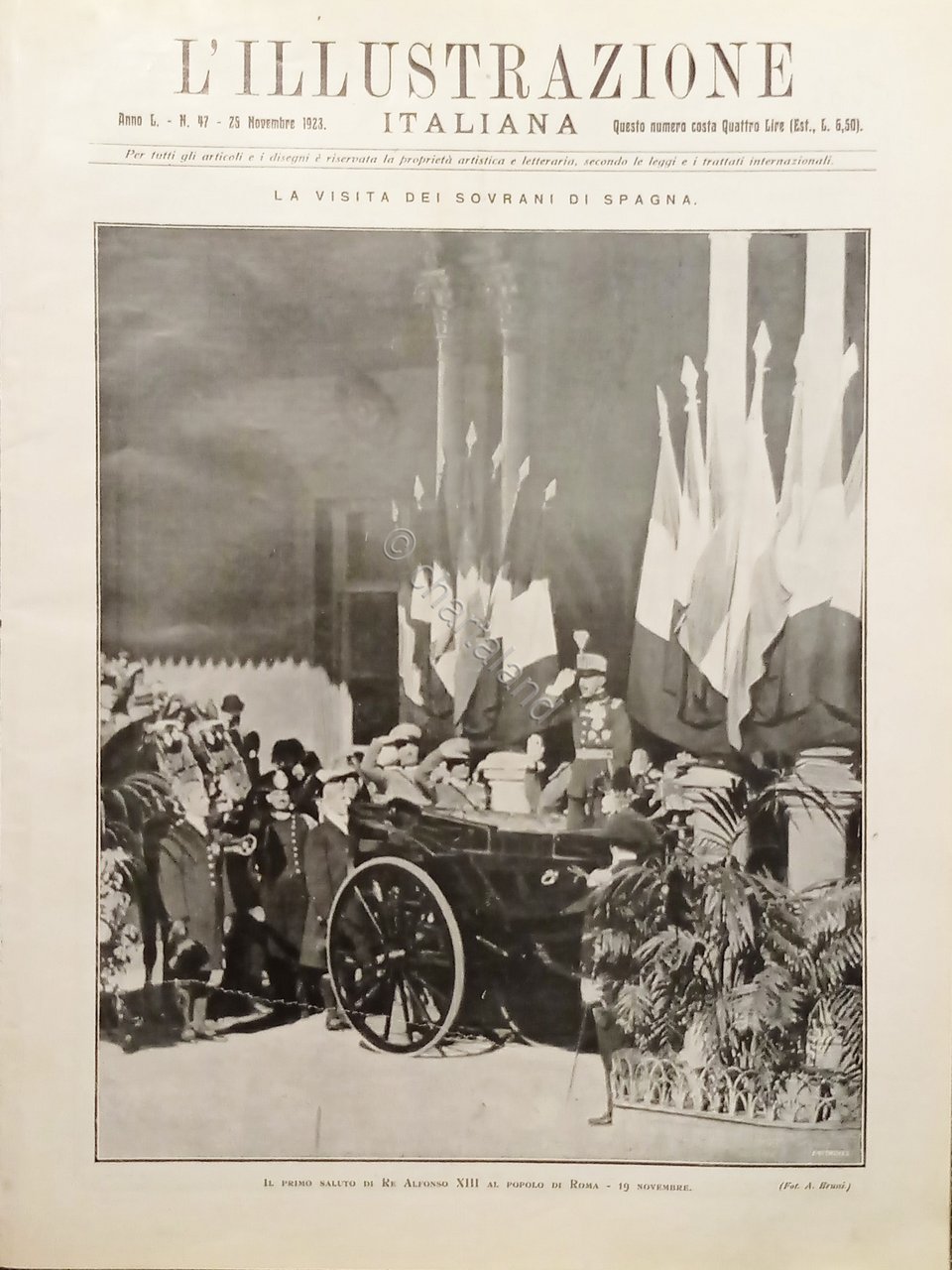 L'illustrazione Italiana - La Visita dei Sovrani di Spagna - …