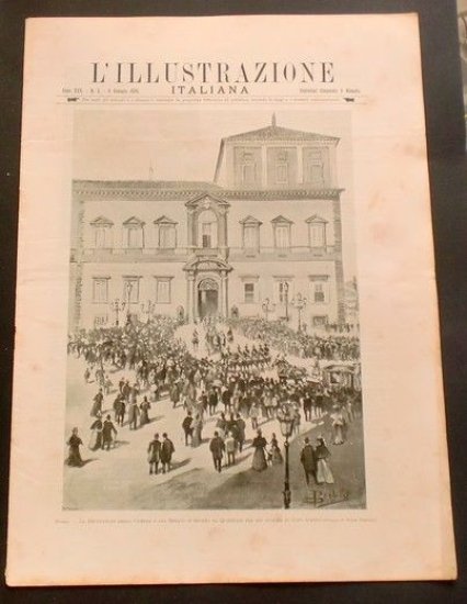 L'illustrazione Italiana - Le deputazioni della Camera - N° 2 - Gennaio 1898