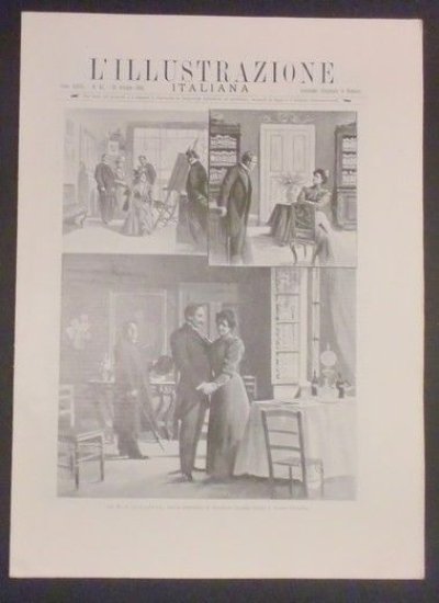 L'illustrazione Italiana - Le Due Coscienze - N° 43 - Ottobre 1900