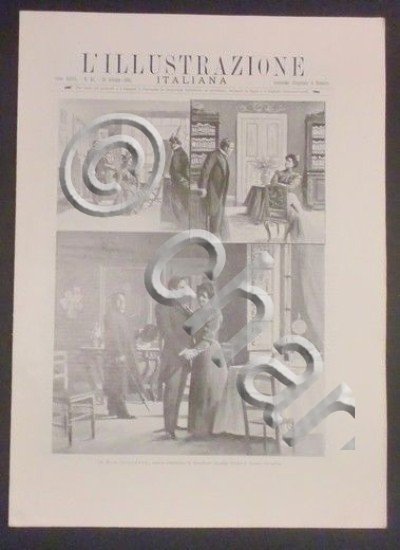 L'illustrazione Italiana - Le Due Coscienze - N° 43 - …