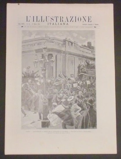 L'illustrazione Italiana - Liberazione di Ladysmith - N° 10 - Marzo 1900