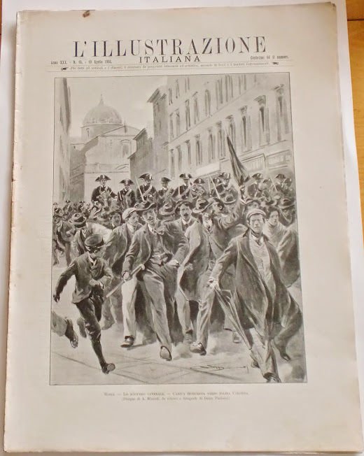 L'illustrazione Italiana - Lo sciopero generale - N° 16 - Aprile 1903