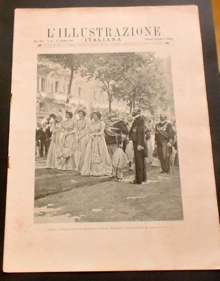 L'illustrazione Italiana - Monumento Vittorio Emanuele - N° 38 - Settembre 1899
