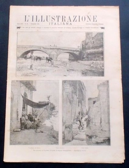 L'illustrazione Italiana - Nei dintorni di Palermo - N° 49 - Dicembre 1890