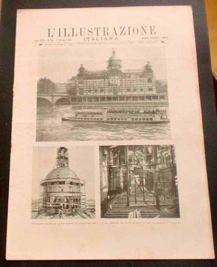 L'illustrazione Italiana - Padiglione dell'Italia - N° 45 - Novembre 1899
