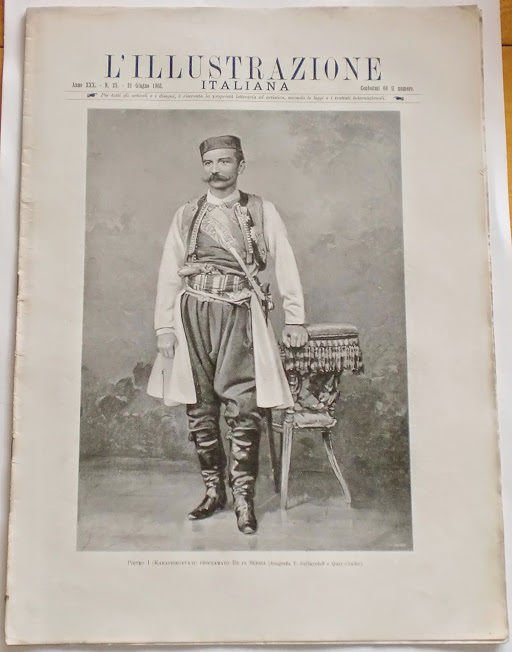 L'illustrazione Italiana - Pietro I Re di Serbia - N° …