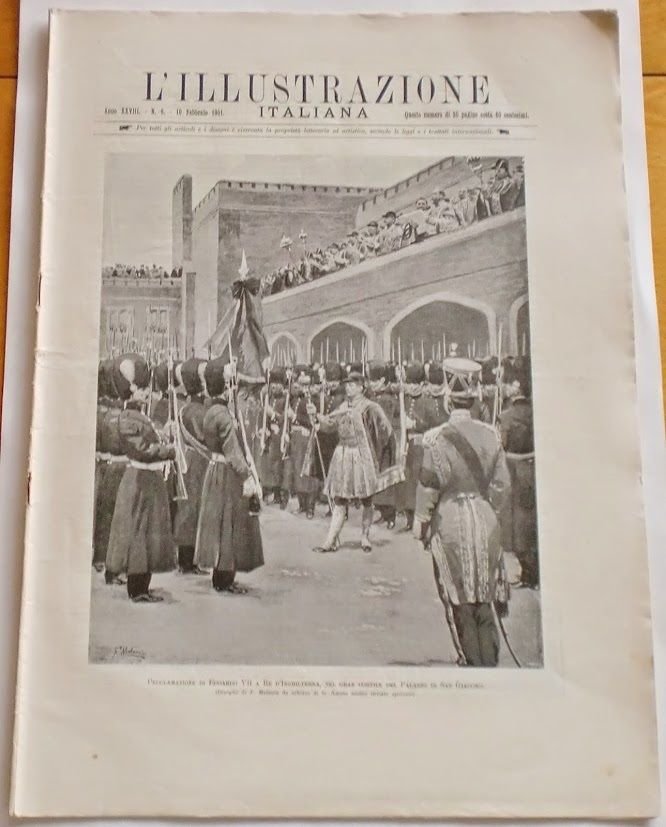 L'illustrazione Italiana - Proclamazione Edoardo VII - N° 6 - …