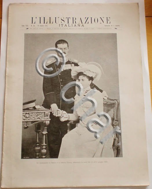 L'illustrazione Italiana - Re Alessandro di Serbia - N° 24 …