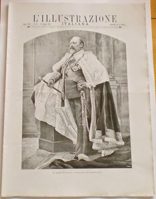 L'illustrazione Italiana - Re Edoardo VII  - N° 32 - Agosto 1902