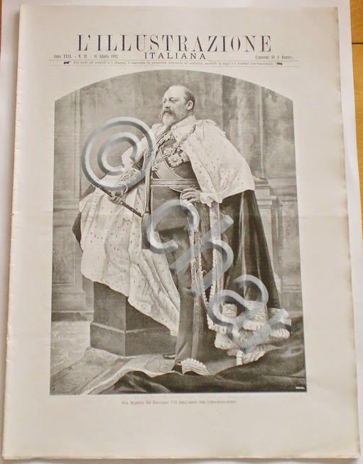 L'illustrazione Italiana - Re Edoardo VII - N° 32 - …