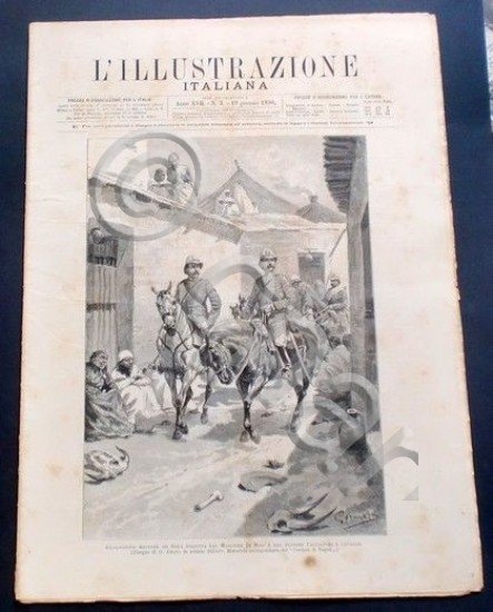 L'illustrazione Italiana - Ricognizione militare ad Adua - N° 3 …