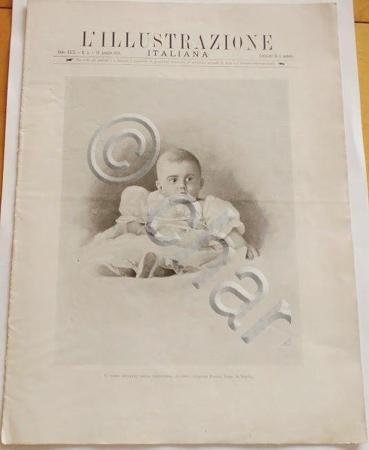 L'illustrazione Italiana - Ritratto Principessa Jolanda - N° 2 - …