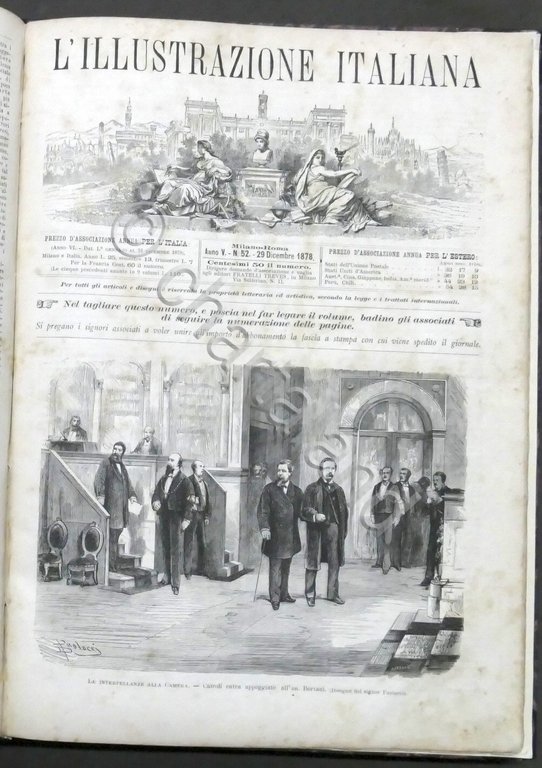 L'Illustrazione Italiana - Rivista settimanale - Anno V completo - …