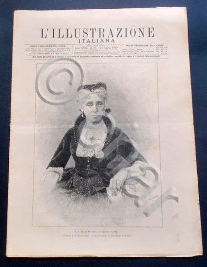 L'illustrazione Italiana - S. A. R. la Duchessa di Genova …