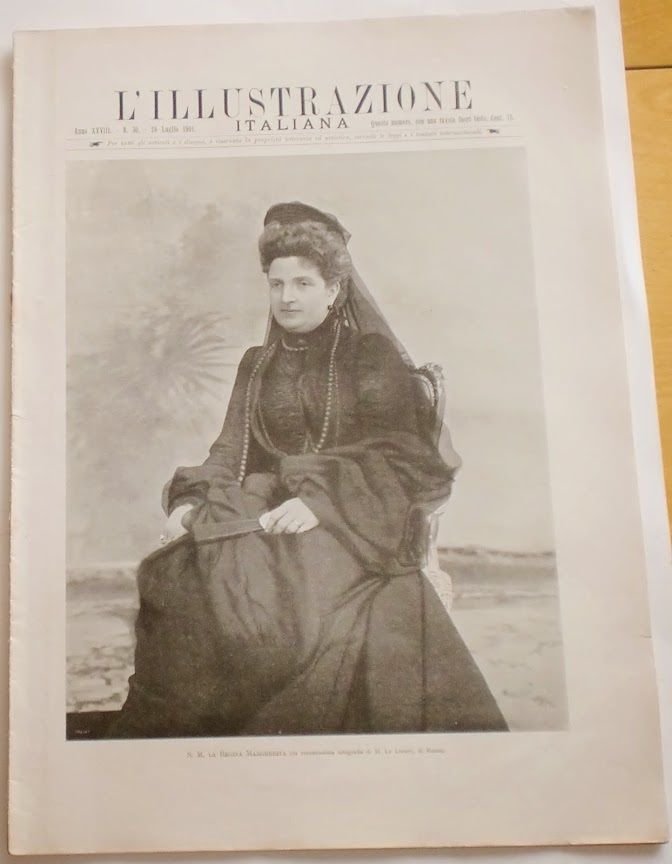 L'illustrazione Italiana - S.M. La Regina Margherita - N° 30 …