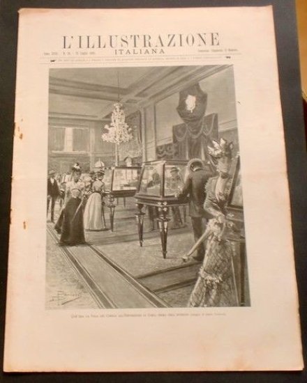 L'illustrazione Italiana - Sala dei Cimelii - N° 30 - Luglio 1899