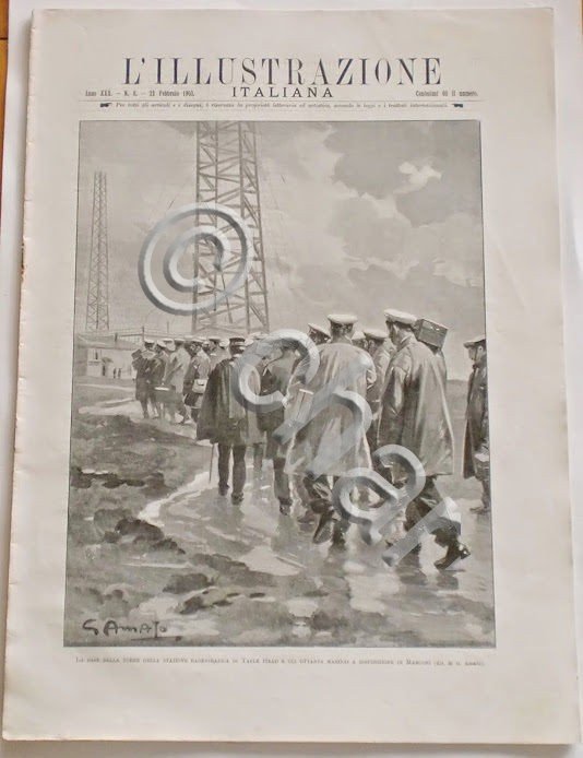 L'illustrazione Italiana - Stazione radiografica Table Head- N°8 - Febbraio …