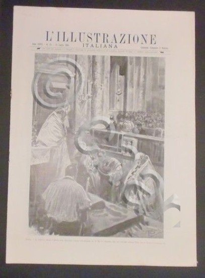 L'illustrazione Italiana - Triduo Chiesa del Sudario - N° 28 …