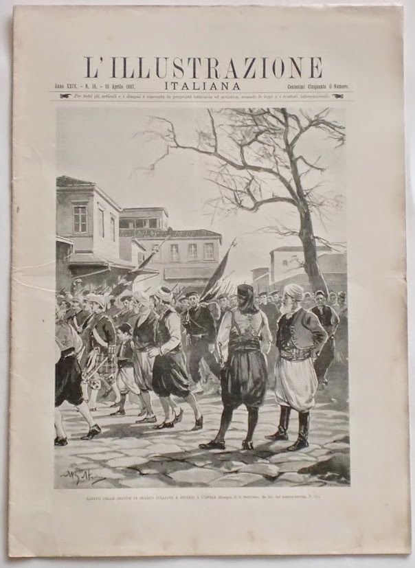 L'illustrazione Italiana - Truppe di sbarco a Candia - N° …