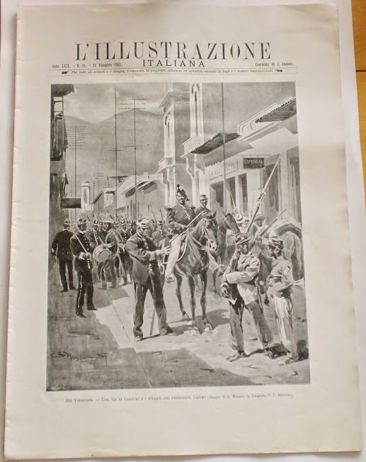 L'illustrazione Italiana - Una via di Caracas - N° 51 - Dicembre 1902