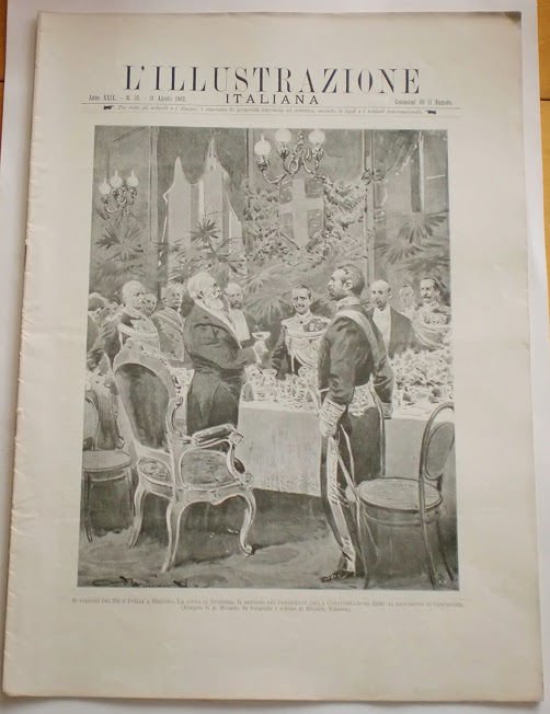 L'illustrazione Italiana - Viaggio Re d'Italia a Berlino - N° 35 - Agosto 1902